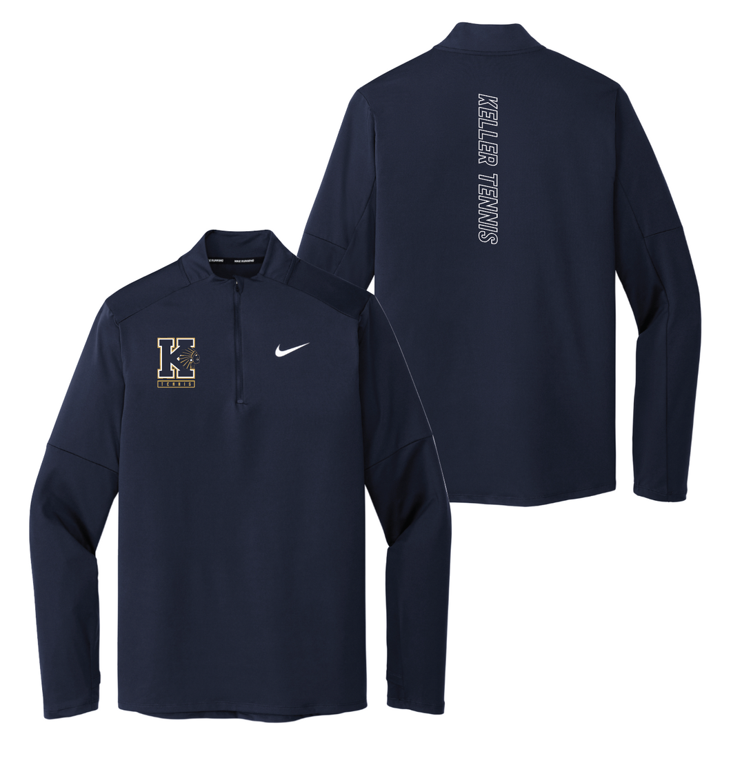 TNNS K-Strong DriFit 1/2 Zip by Nike in Navy