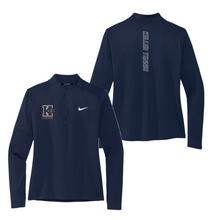 Load image into Gallery viewer, TNNS K-Strong Womens DriFit 1/2 Zip by Nike in Navy
