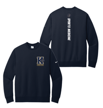 Load image into Gallery viewer, S-MED K-Strong Crew Sweatshirt by Nike in Navy
