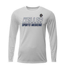 Load image into Gallery viewer, S-MED Stretch LS DriFit Tee in Lt Grey

