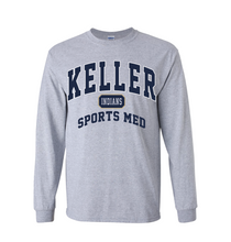 Load image into Gallery viewer, S-MED Certified LS Tee in Grey Htr
