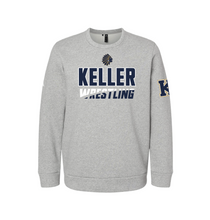 Load image into Gallery viewer, Takedown Practice Crew Sweatshirt by adidas in Grey Htr
