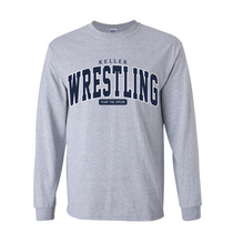 Load image into Gallery viewer, Over-Under LS Tee in Grey Htr
