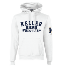Load image into Gallery viewer, GIRLS Triumph Oversized PO Hoodie in White
