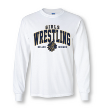 Load image into Gallery viewer, GIRLS Over-Under LS Tee in White
